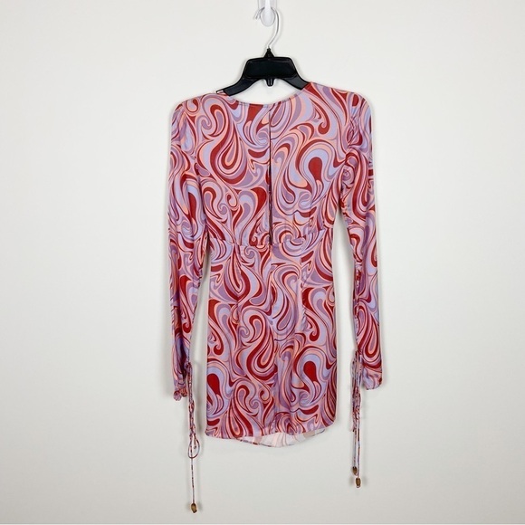 Song of Style Coraline Mini Dress in Aven Multi Swirl Size XXS - Picture 6 of 15